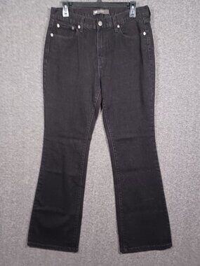 Levis 515 Bootcut Women's Size 10M Black High Rise Denim Jeans